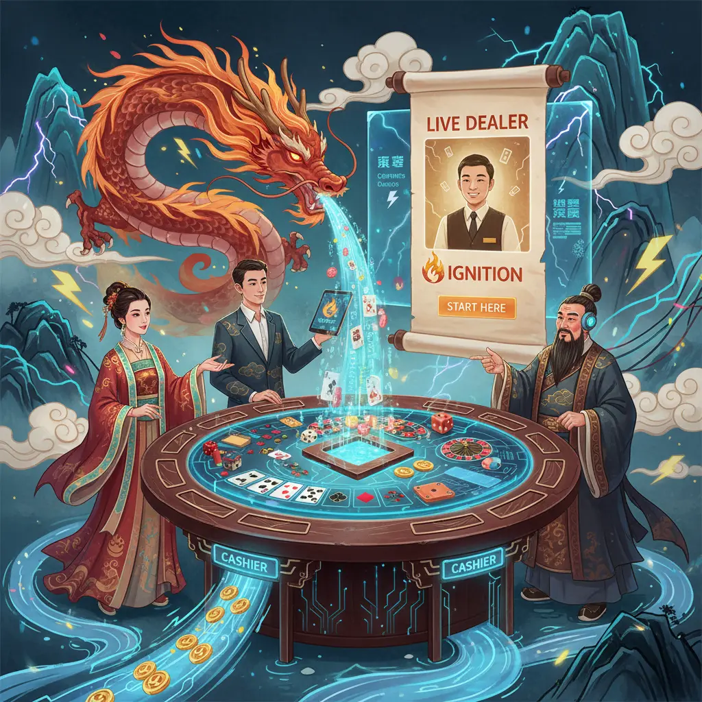 Live dealer casino for beginners - Ignition