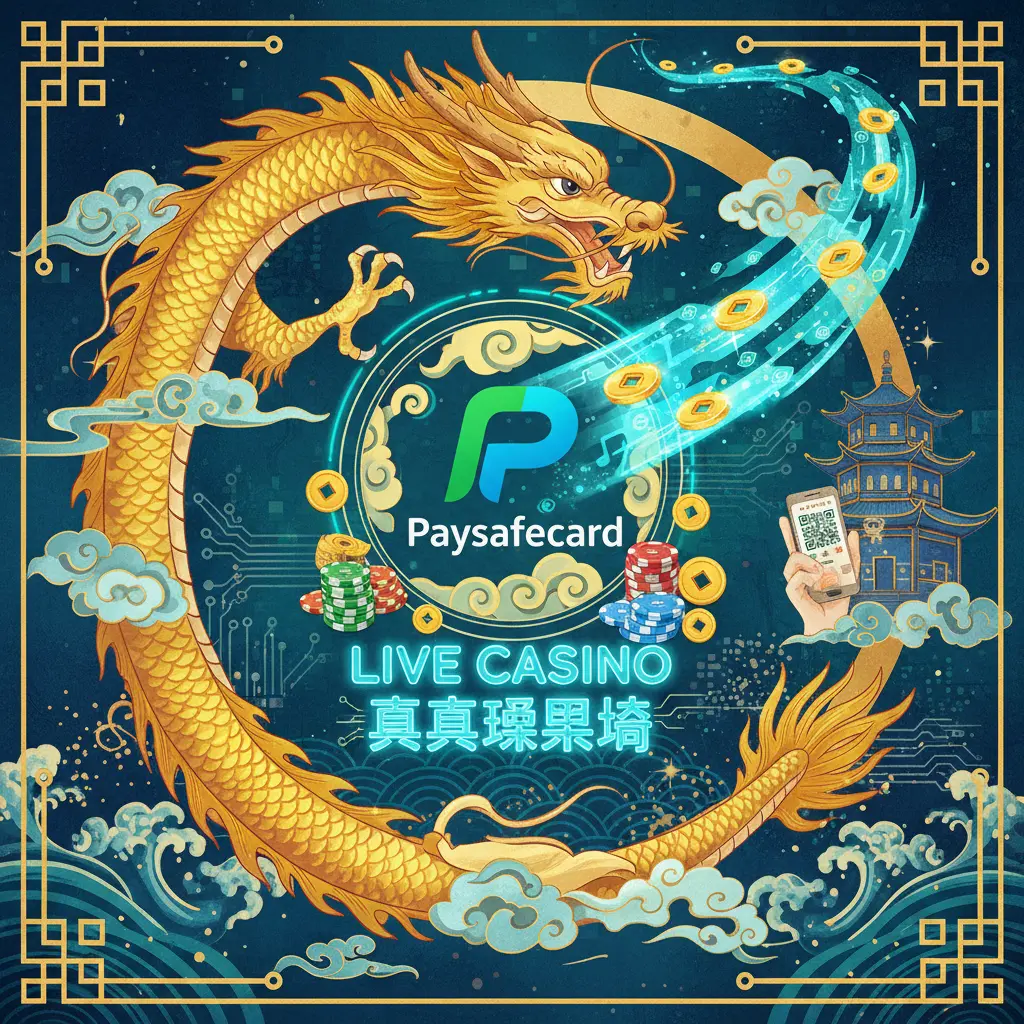 Live casino payment methods - Paysafecard