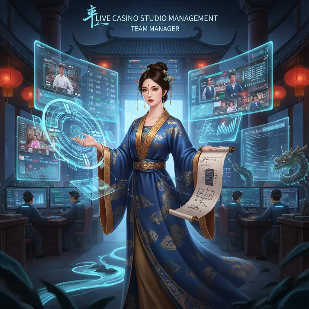 Live casino studio technology - Managers