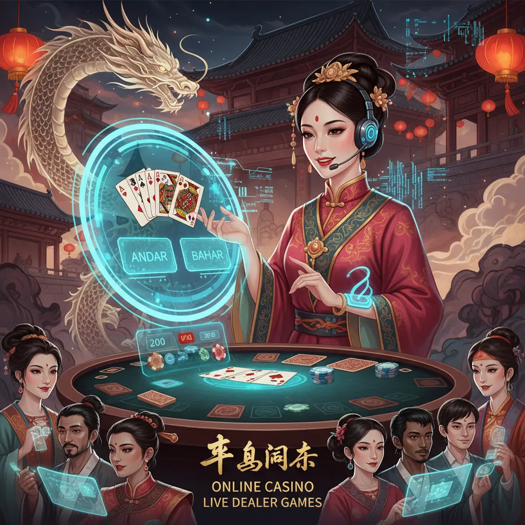 Live dealer andar bahar online - Patti