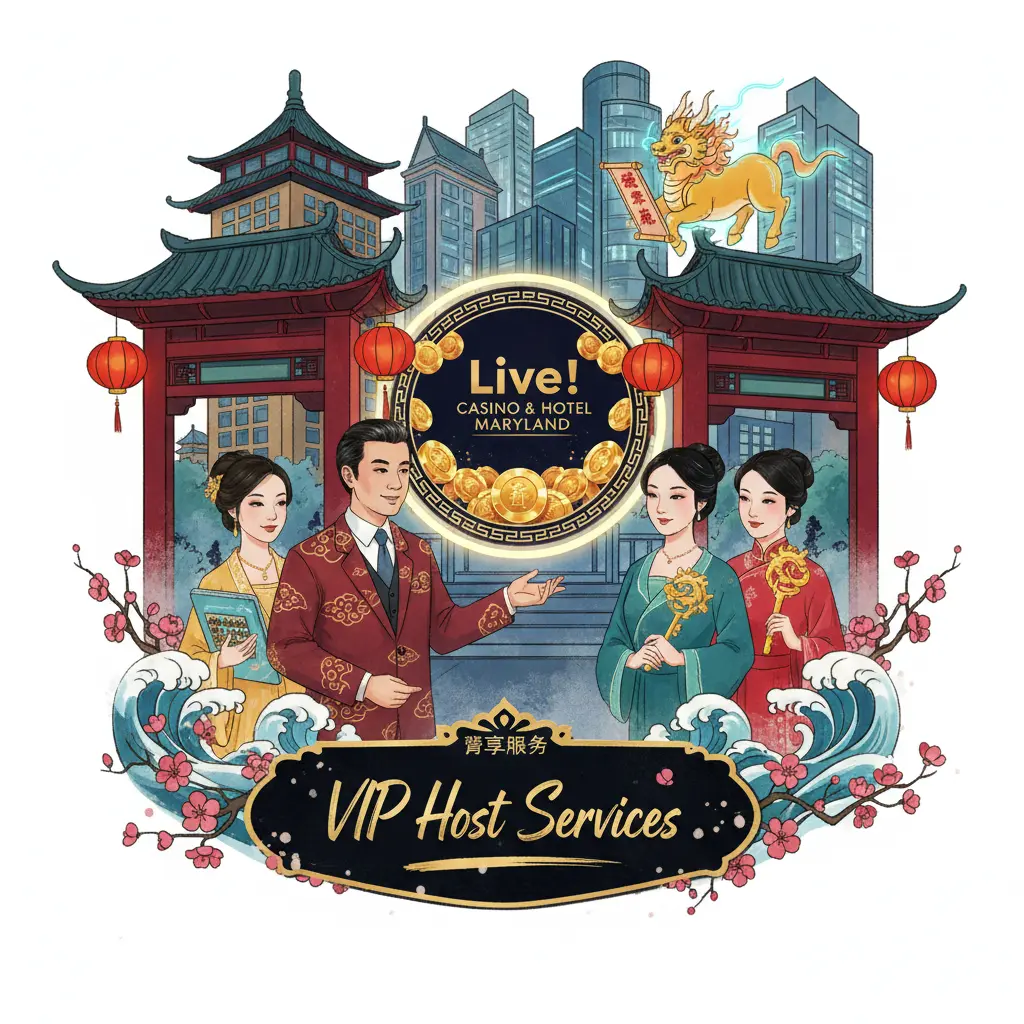 Live casino VIP host services - Maryland