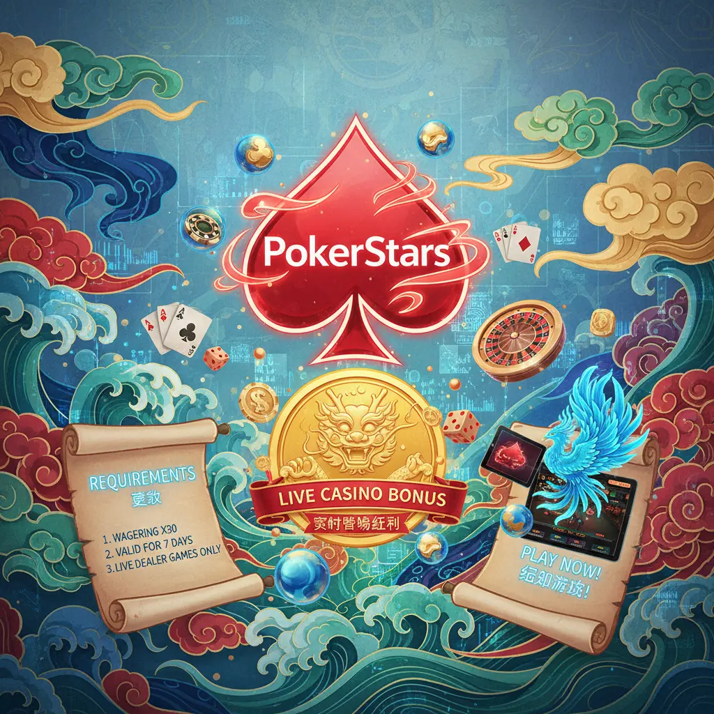 Live casino bonus requirements - PokerStars