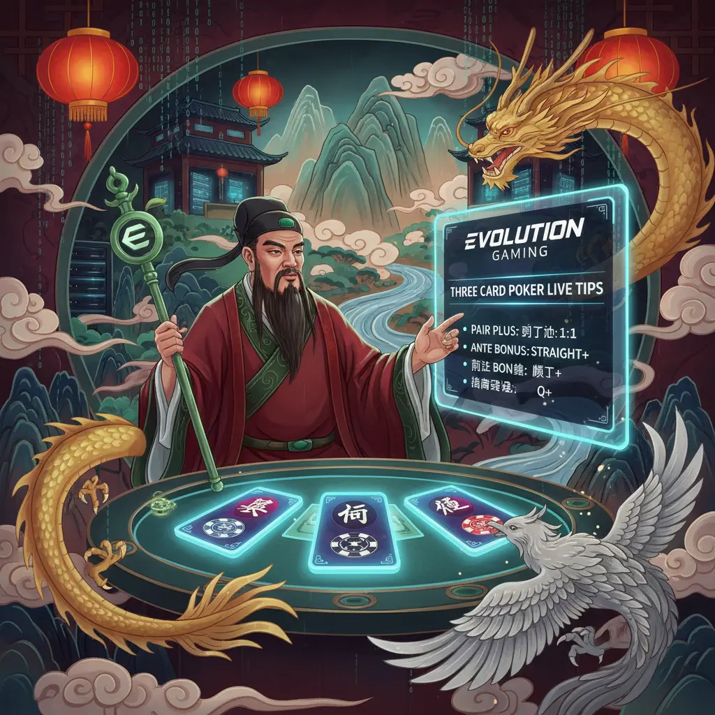 Three card poker live dealer tips - Evolution