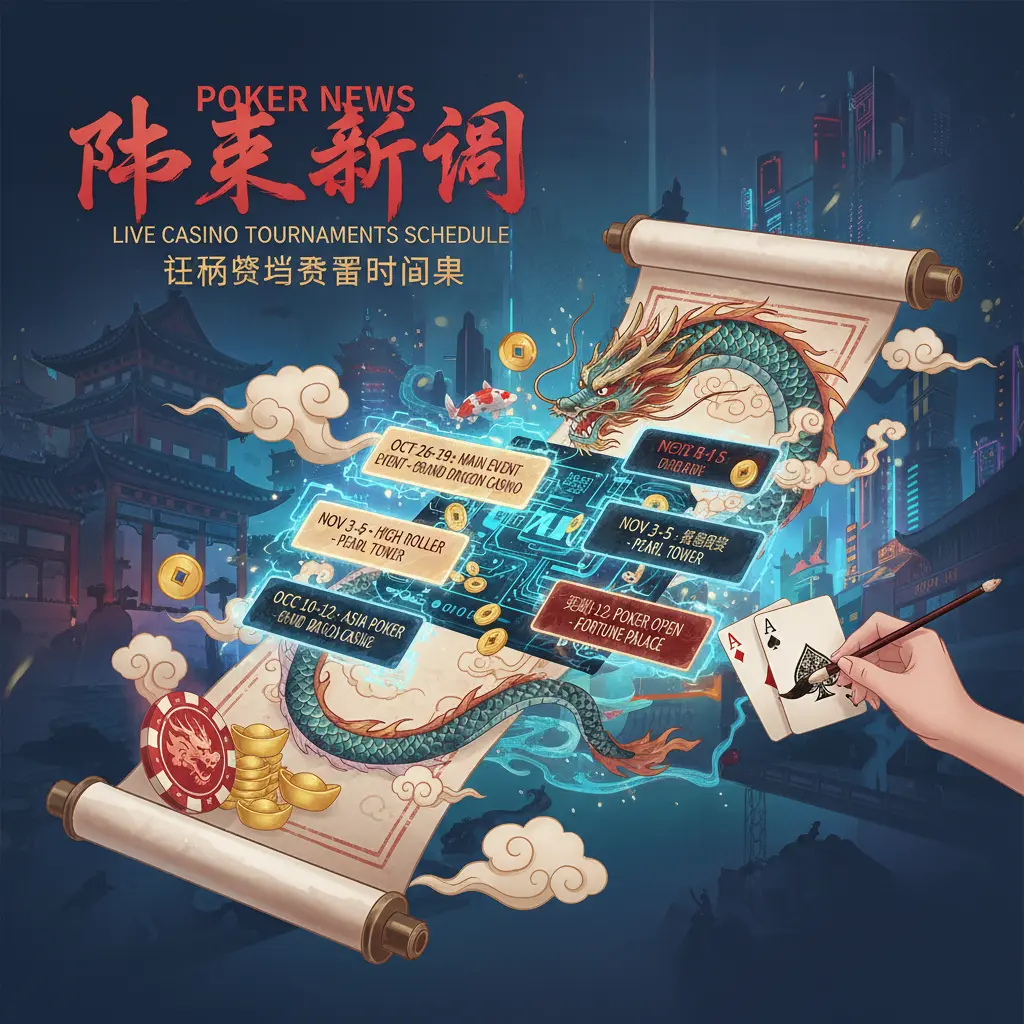 Live casino tournaments schedule - Poker