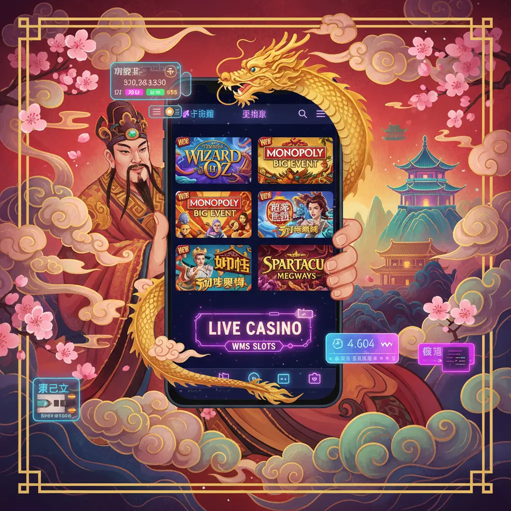Live casino mobile experience - slots