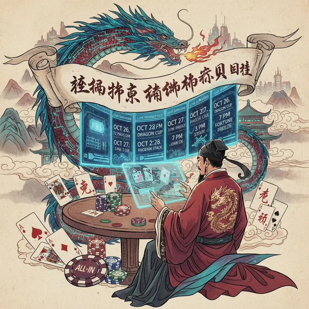 Live casino tournaments schedule - Strategy