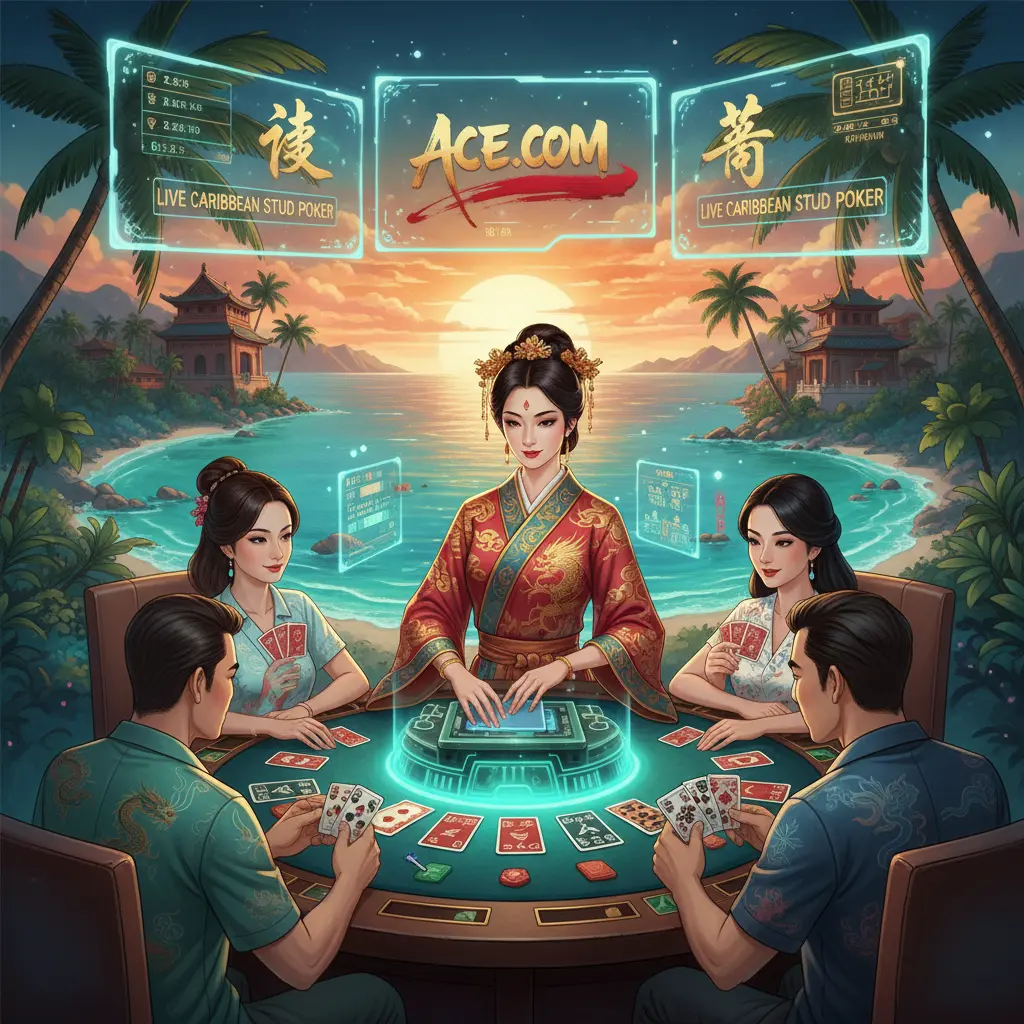 Caribbean stud live dealer games - Casino