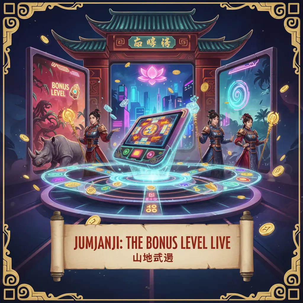 Live dealer game show varieties - Jumanji