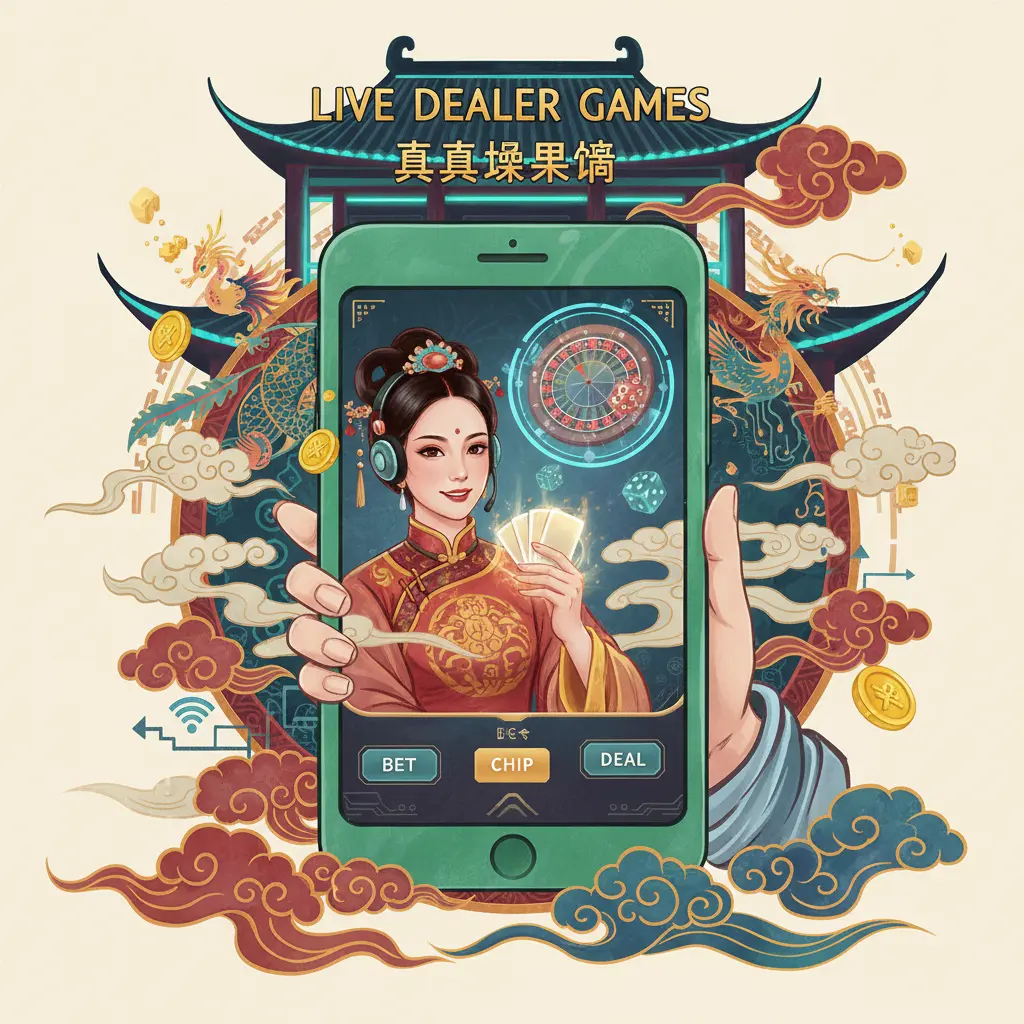 Live casino mobile experience - Dealer