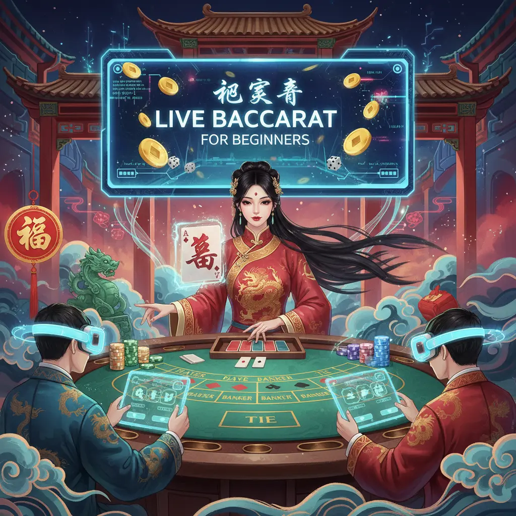 Live dealer casino for beginners - Baccarat