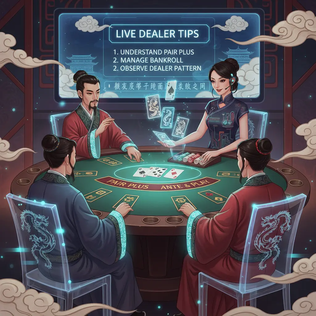 Three card poker live dealer tips - Three