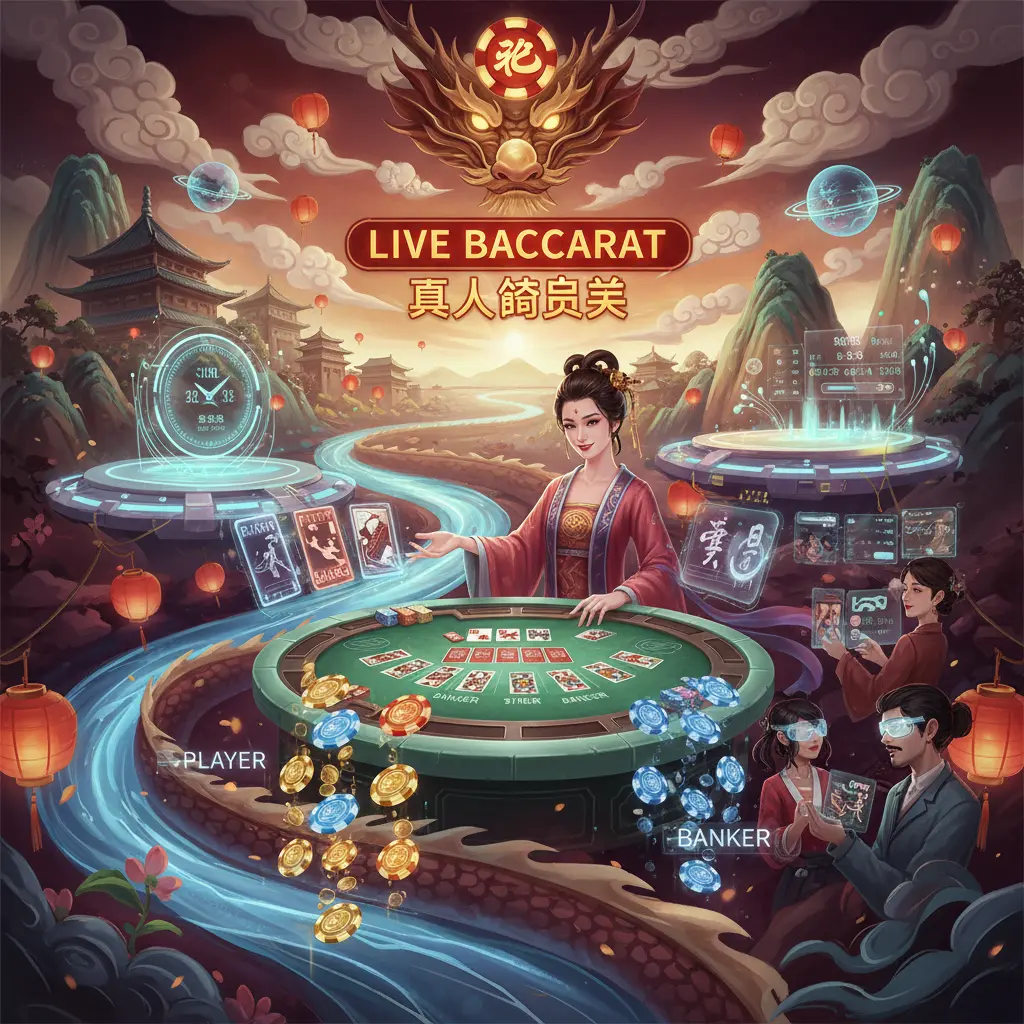 Interactive live casino games - Baccarat