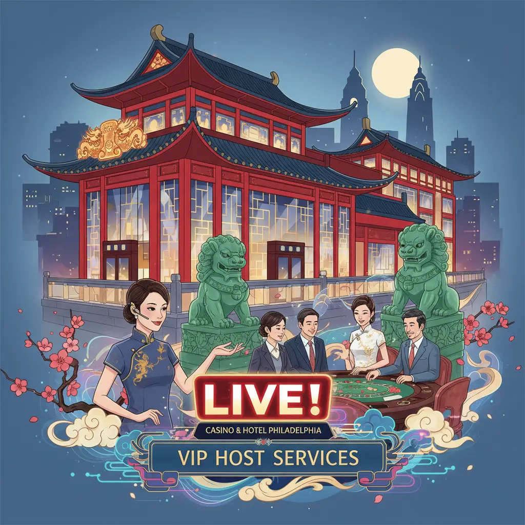 Live casino VIP host services - Philadelphia