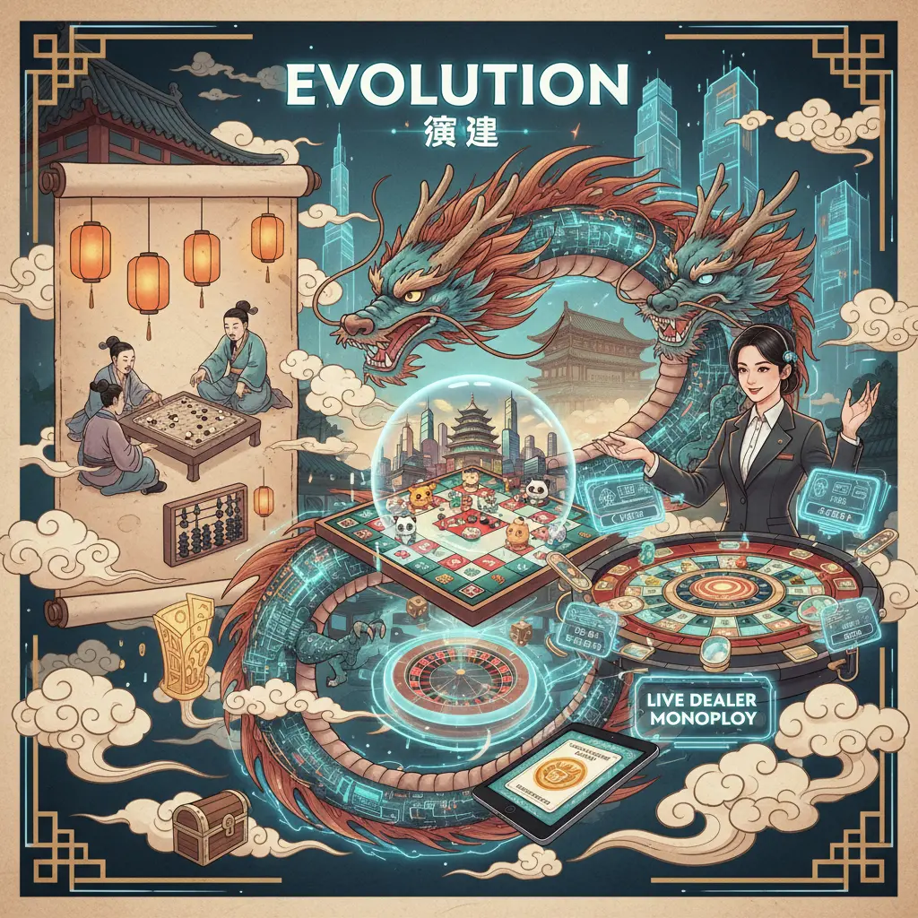 Live dealer monopoly experience - Evolution