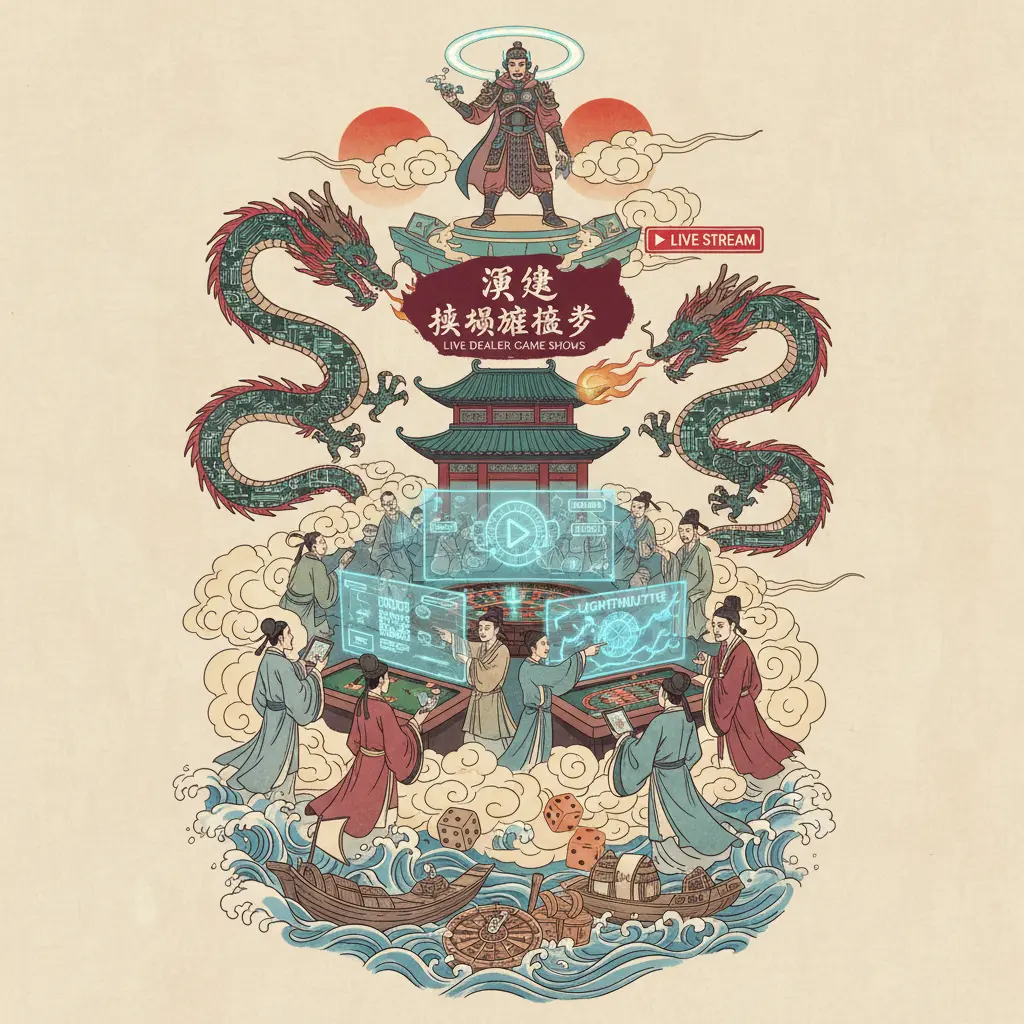 Live dealer game show varieties - Evolution