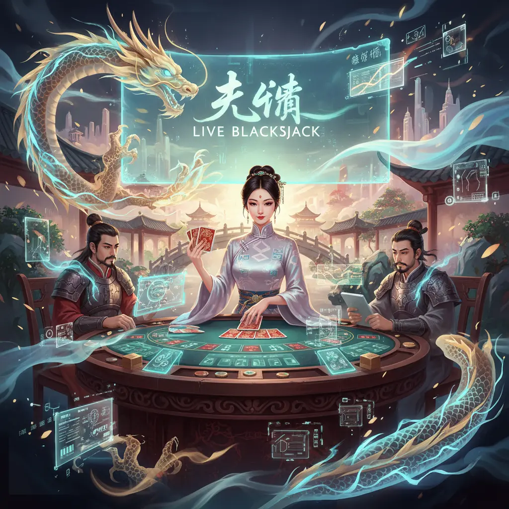 Interactive live casino games - Blackjack