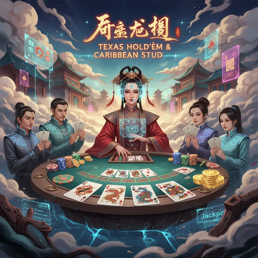 Caribbean stud live dealer games - Texas