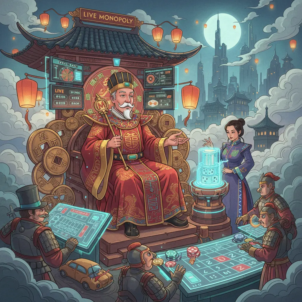 Live dealer monopoly experience - MONOPOLY