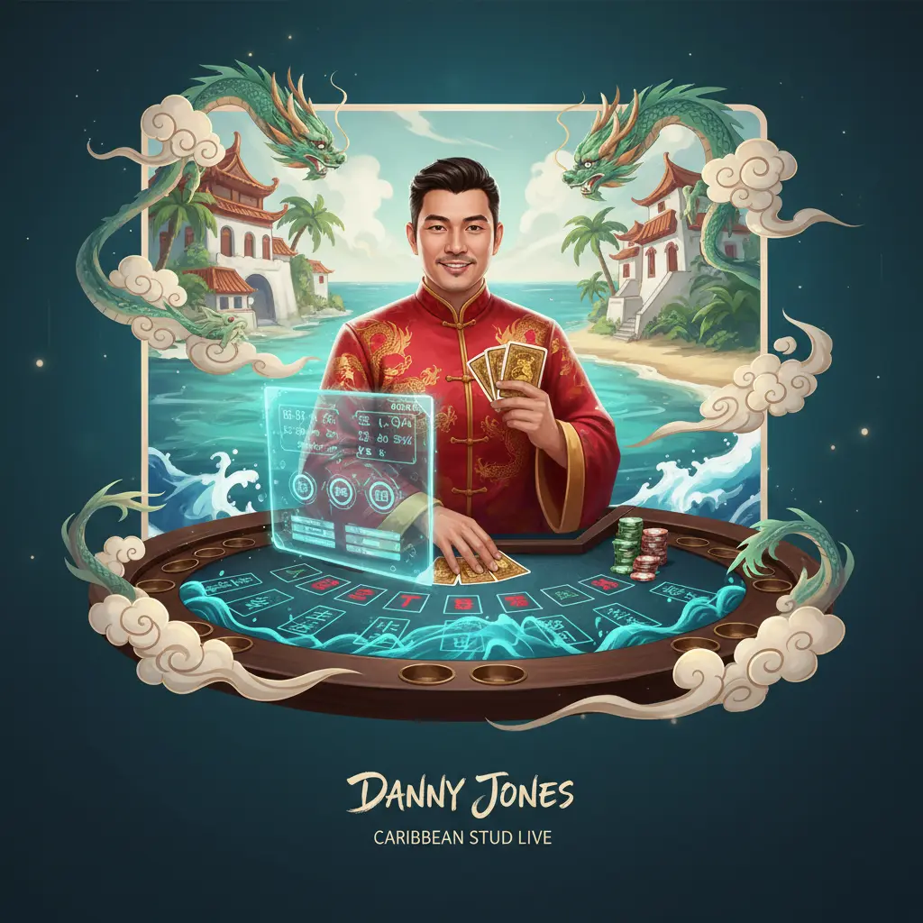 Caribbean stud live dealer games - Danny