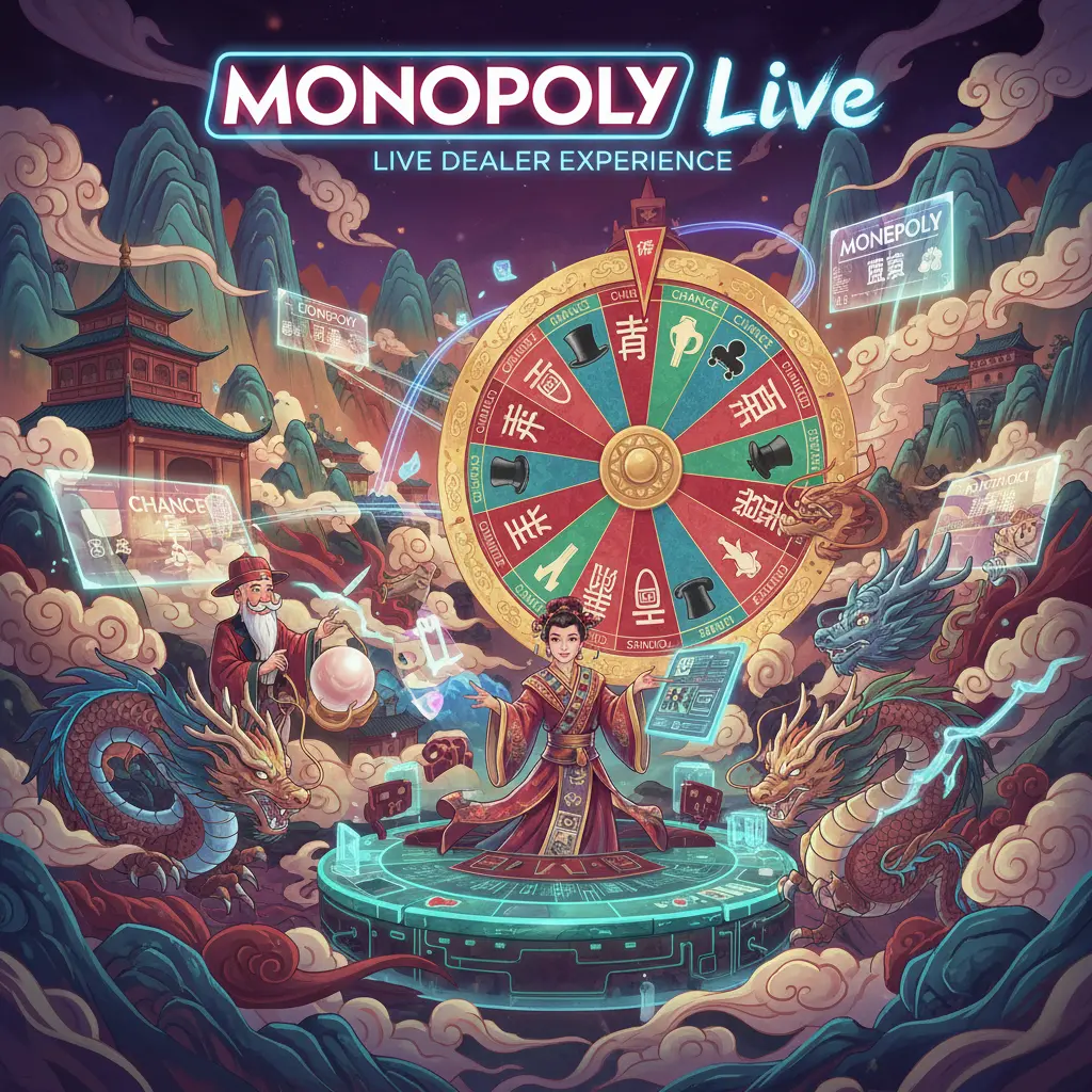 Live dealer monopoly experience - MONOPOLY