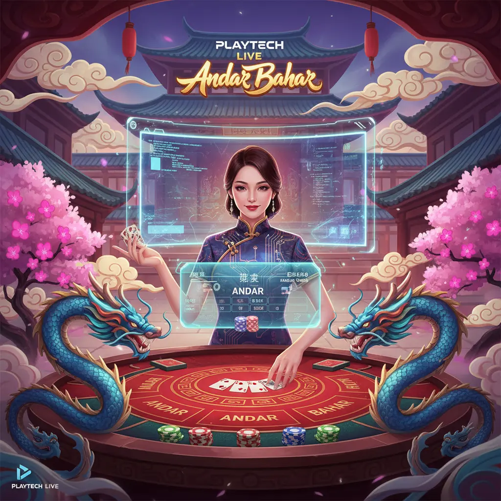 Live dealer andar bahar online - Playtech