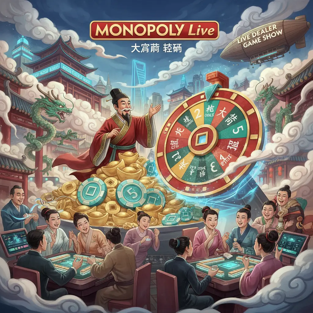 Live dealer game show varieties - MONOPOLY