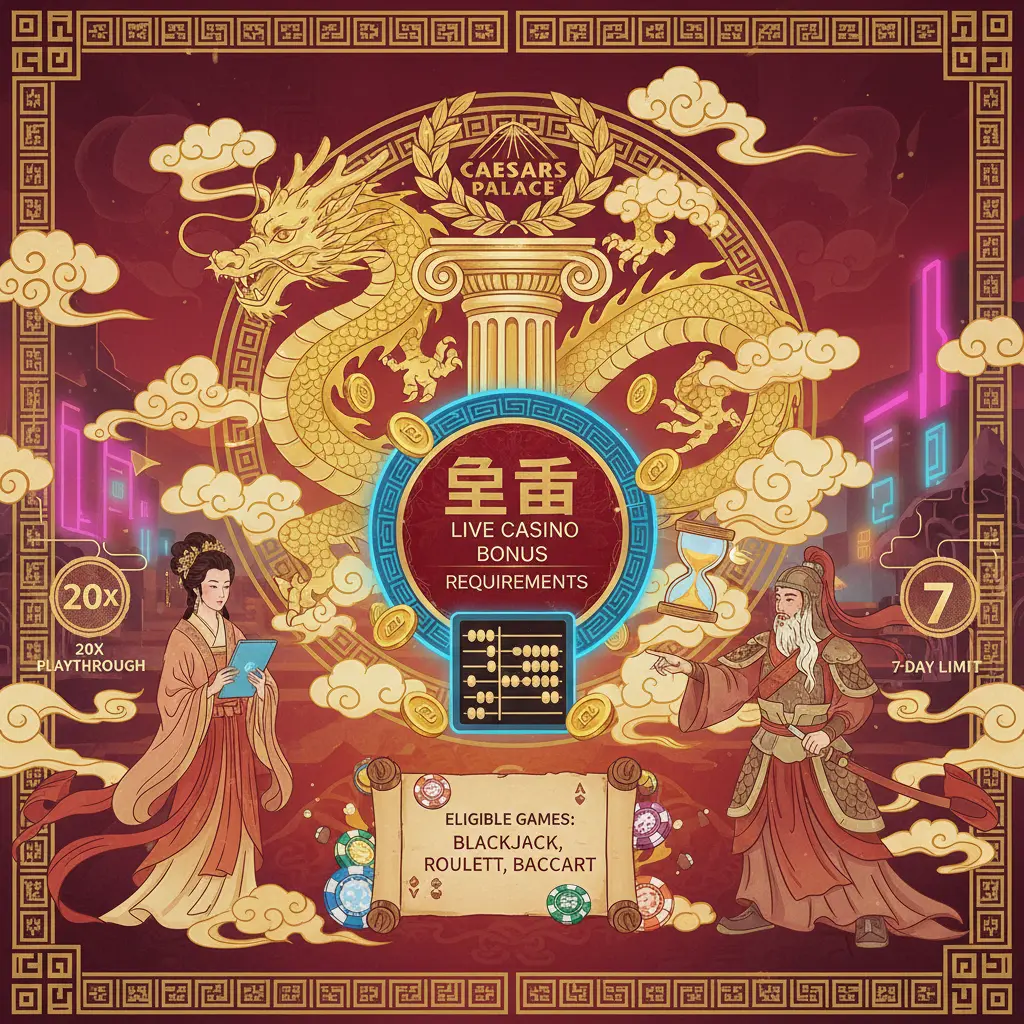 Live casino bonus requirements - Caesars