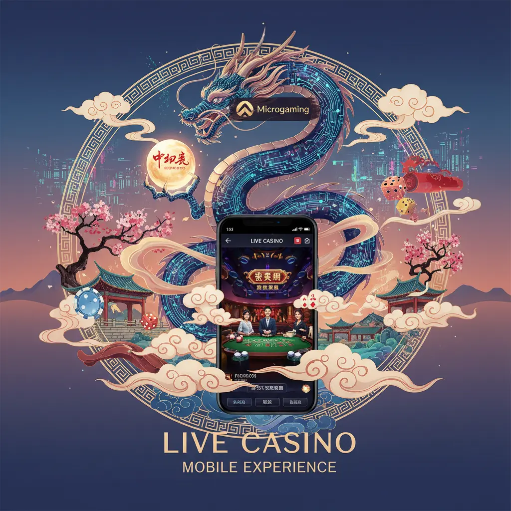 Live casino mobile experience - Microgaming