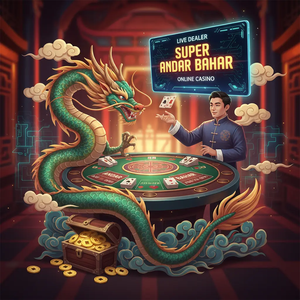 Live dealer andar bahar online - Evolution