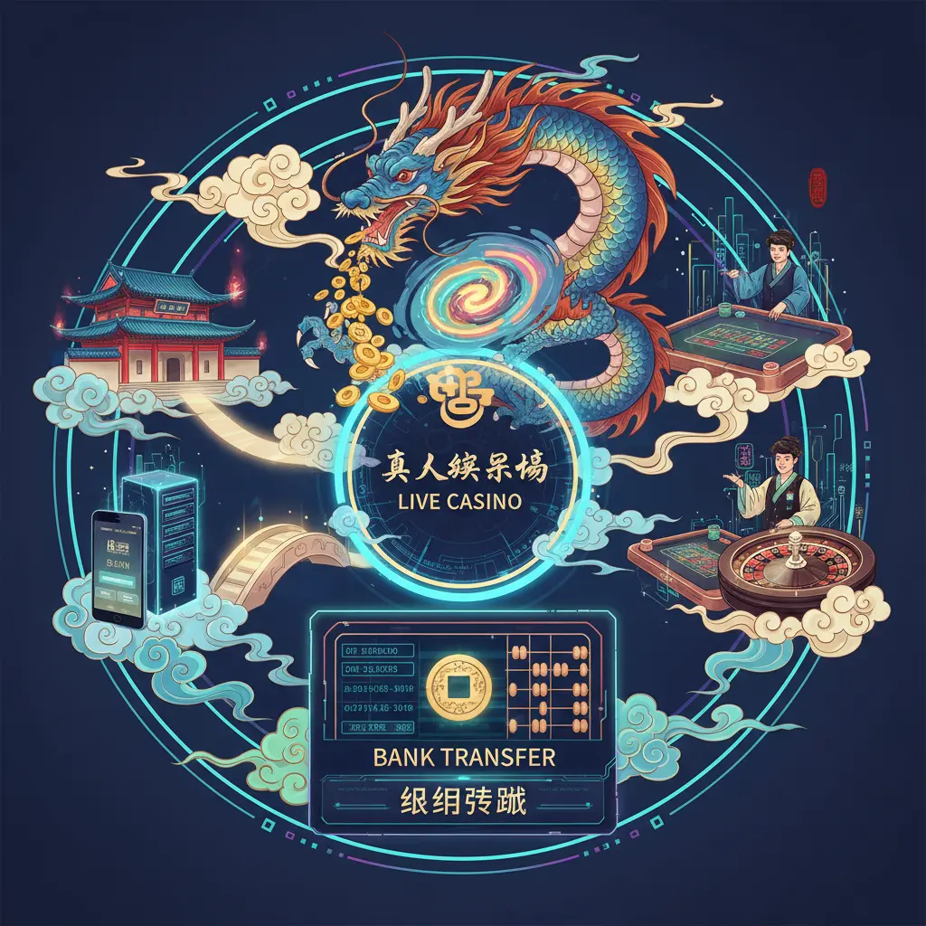 Live casino payment methods - Transfer