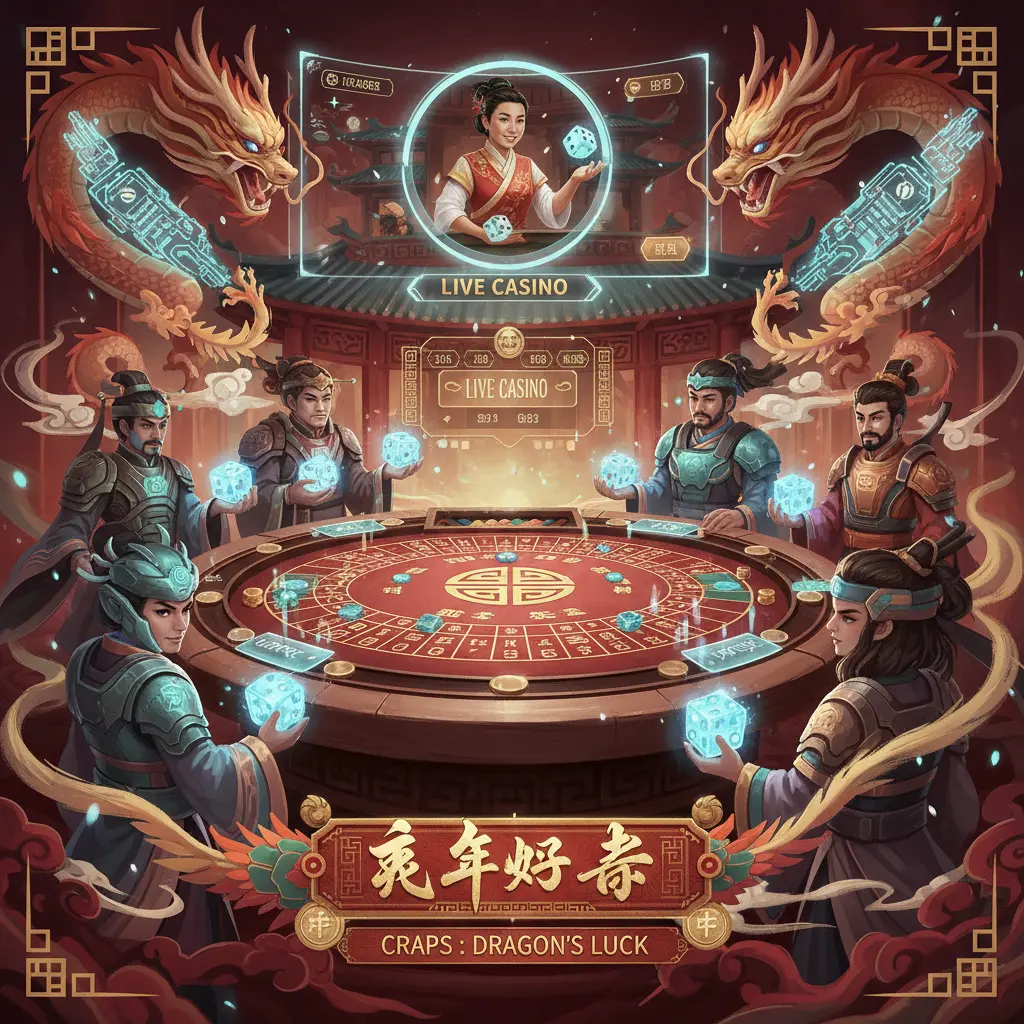 Interactive live casino games - Craps