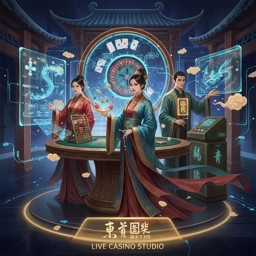 Live casino studio technology - Presenters