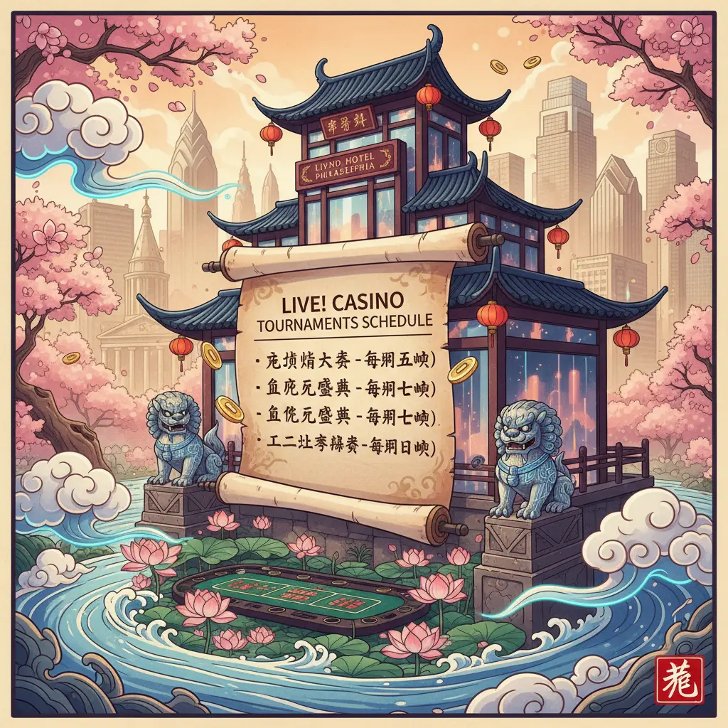 Live casino tournaments schedule - Philadelphia