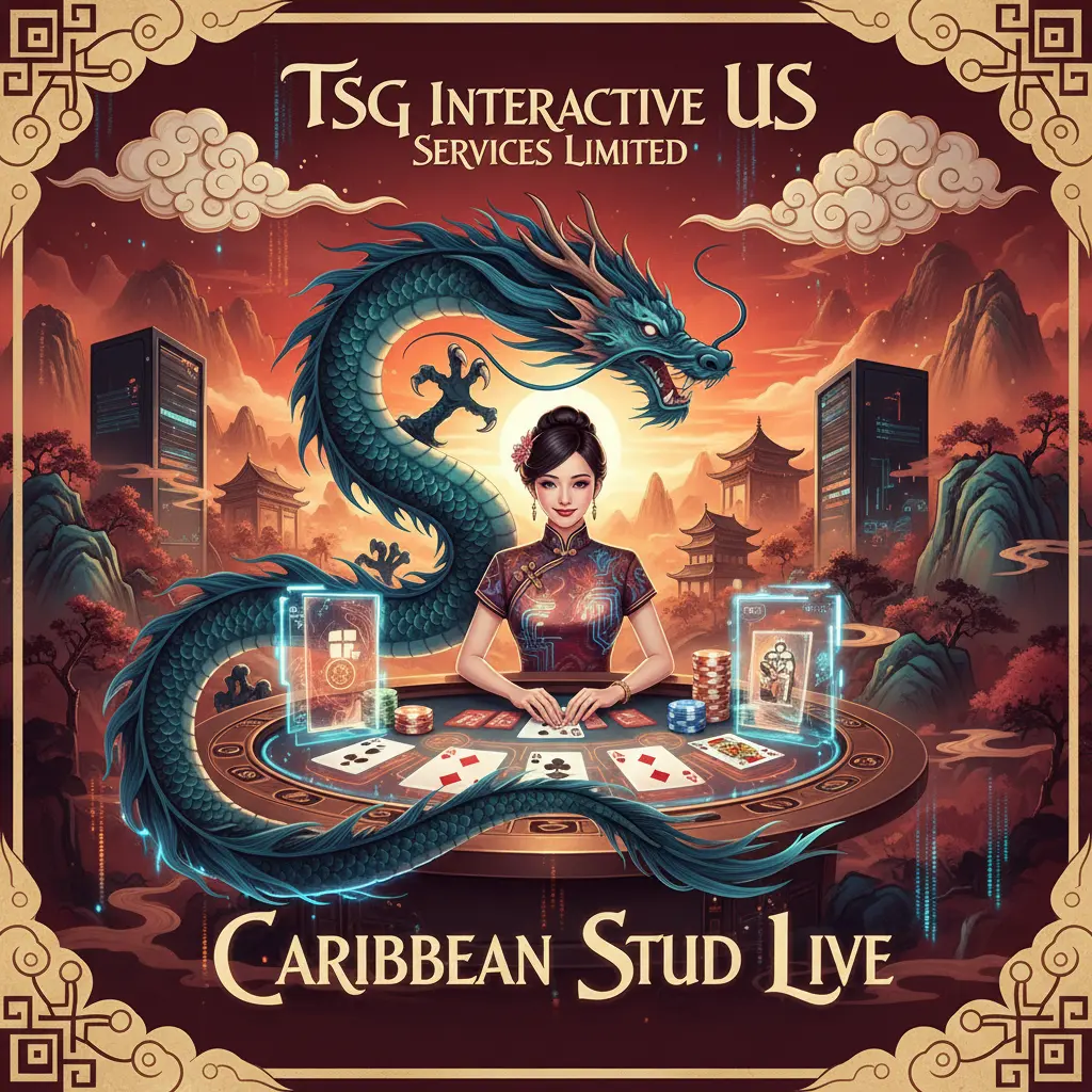 Caribbean stud live dealer games - Interactive