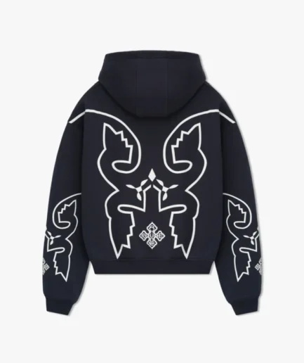 RHUDE WESTERN LOGO HOODIE