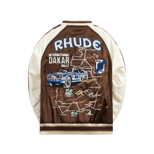 Rhude Crepe Satin Souvenier Jacket